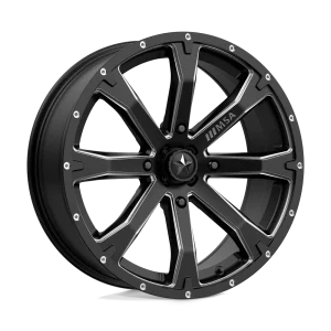 MSA Offroad Wheels – M42 BOUNTY – Black – 18″x7″ 10mm – Summer Wheels – M42-08756
